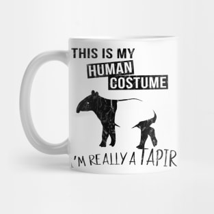 This Is My Human Costume I Am Really A Tapir Mug